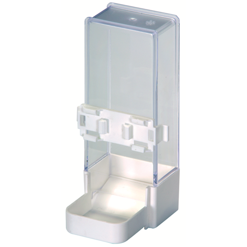 Papegaaienvoeder/drinkbak (065) wit