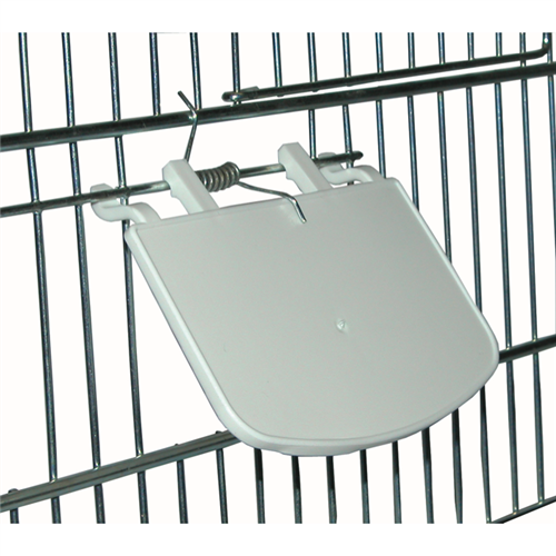 Klepje plastic - Belgio (186) wit