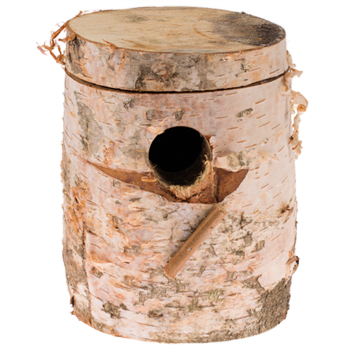 Berkenblok (Parkieten) - ø3,8x9-10x13cm binnenmaten