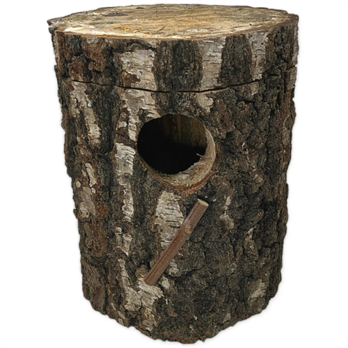 Berkenblok (Valkparkieten) - ø6,8x17x25cm binnenmaten