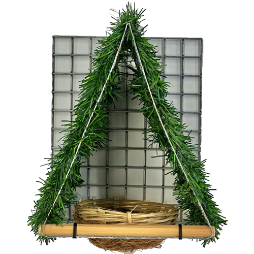 Beschut vogelnest Ø12cm middel - 20x25cm