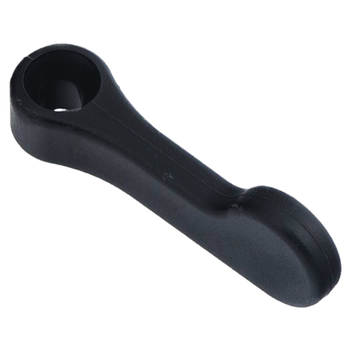 Grendel draai plastic - Zwart 50mm