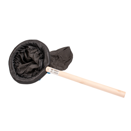 Vogelschepnet Zwart Ø30cm - 50cm steel