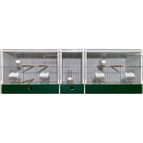 JH kunststof kweekkooi 124x40x40 3-delig (1 Babykooi 20cm)