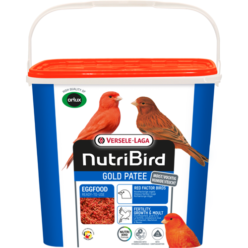 NutriBird Gold Patee Rood 5kg