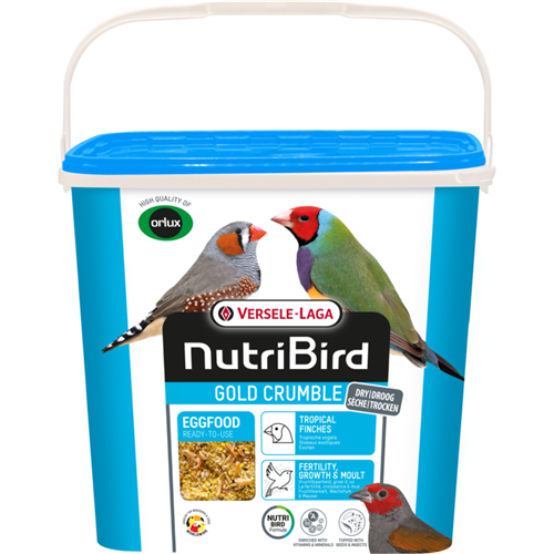 NutriBird Gold Crumble Tropische Vogels 4kg