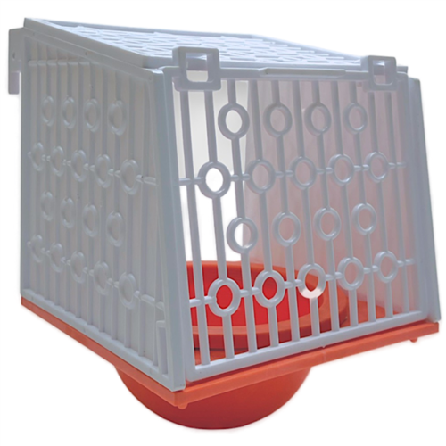 Nestkastje extra nr.2 + nest (Wit+Oranje)