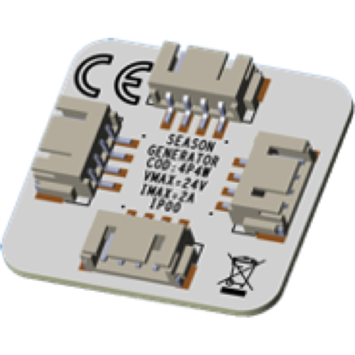 Omleider voor 4-draads LED systeem max 24V 2A