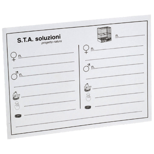 Kweekkaart per stuk (I092) - (voor Art. I086)