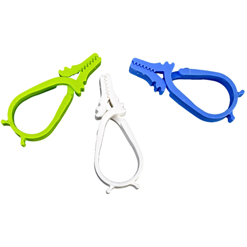 Klem plastic groen (I130)