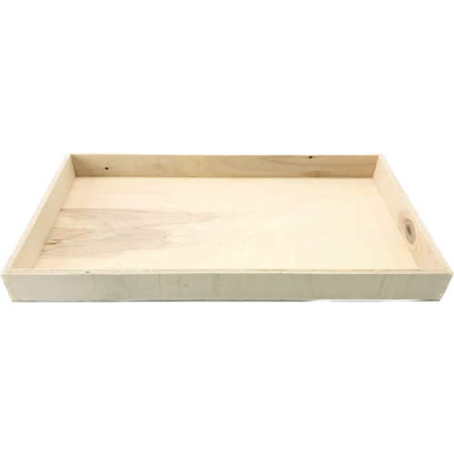 Klapkooi extra groot onderbak  - 120x60cm - hout (NL)