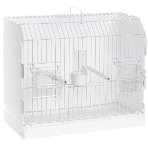 Trainingskooi 3 deurs met wit front en klepjes - cm 36x17x30