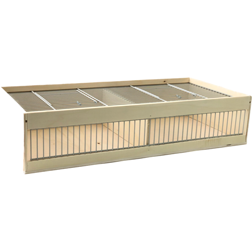 Vervoerskist open groot  2-vaks met beluchting