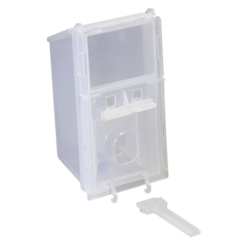 Voersilo Economy Ø24mm - cm 8x7x16h (voor klepbakje)