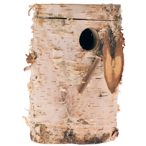 Berkenblok (Exoten) - ø2,5x8x12cm binnenmaten