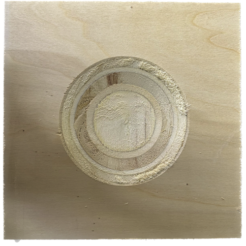 Broedblokbodem 25x25cm