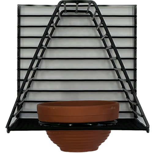 Beschut broednest Ø09cm (RAL 6009 Dennengroen)