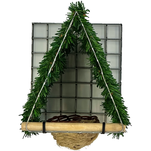 Beschut vogelnest Ø08cm klein - 15x18cm