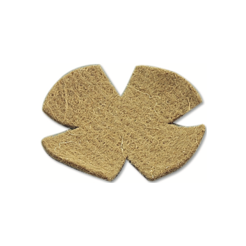 Nest matje vlas Ø10cm kanarie