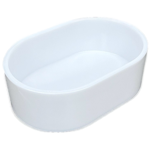 Ovaal bakje (Wit)