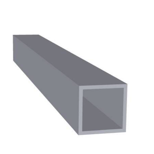 Alu koker per meter 20x20x1,5 mm - Dennengroen