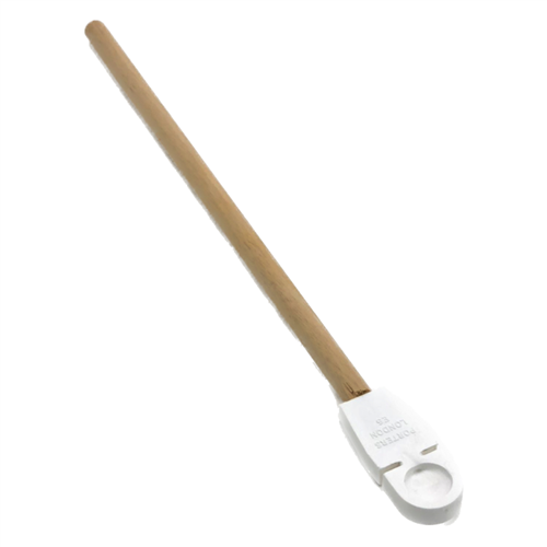 Zitstok hout met plastic houder 31cm