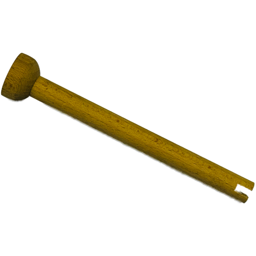 Zitstok hout 162 x Ø14mm WS Schlitz
