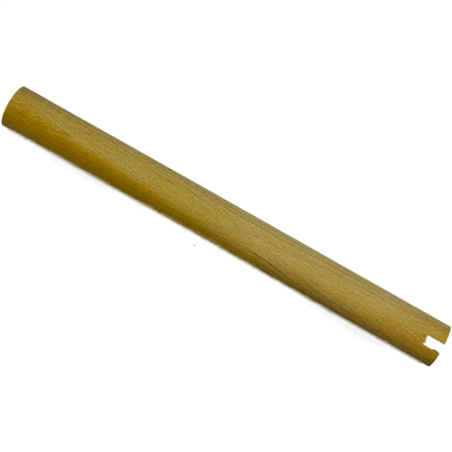 Zitstok hout 240 x Ø22mm GS 1+2 ohne Rosette Schlitz
