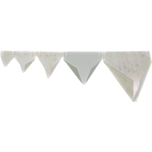 Zitstokhouder metaal 8x10cm (middel)