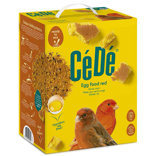 CéDé eivoer rood 5KG