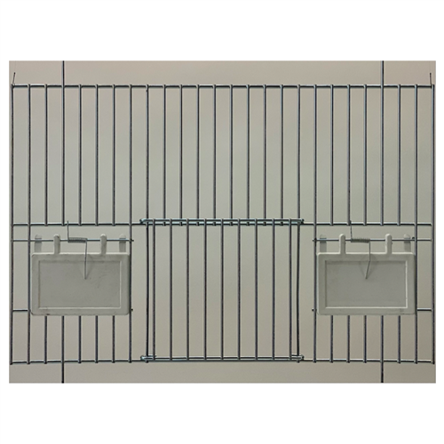 Voorfront 33x22 - 1 dr + 2 klep + pinnetjes