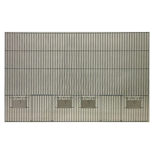 Voorfront 80x50 - 2 dr + 4 klep