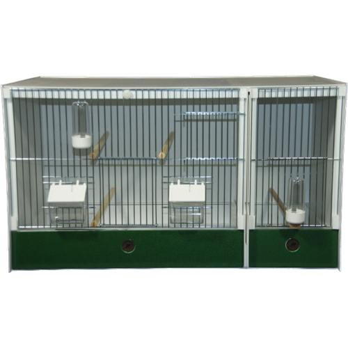 JH kunststof kweekkooi 61x40x40 2-delig (1 Babykooi 20cm)