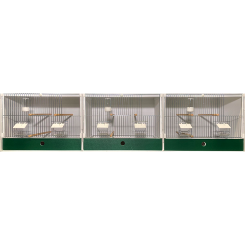 JH kunststof kweekkooi 165,2x40x40 3-delig