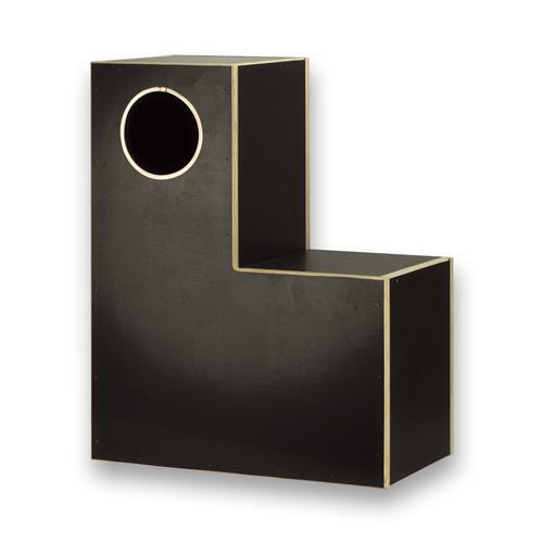 Basic Nestkast Grijze Roodstaart (klep/schuif achter/rechts)