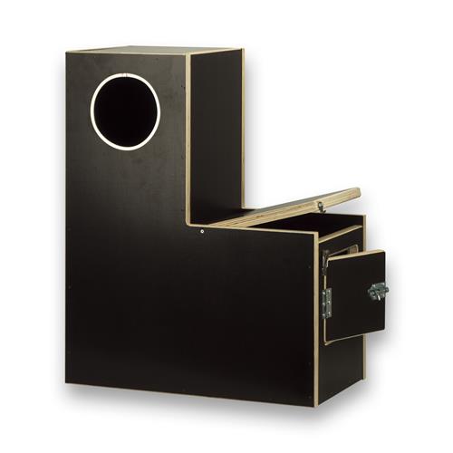 Basic Nestkast Grijze Roodstaart (klep/deur rechts)