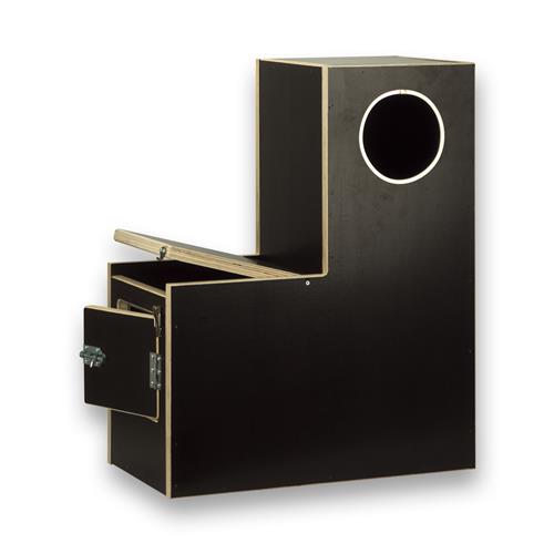 Basic Nestkast Grijze Roodstaart (klep/deur links)