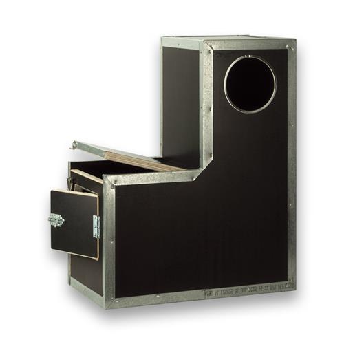 Armor Nestkast Grijze Roodstaart (klep/deur links)