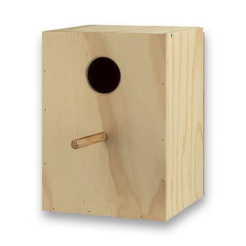 Nestkast Valkparkieten verticaal (klep/schuif achter)