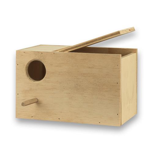 Nestkast voor Agaporniden (klep boven/rechterkant)