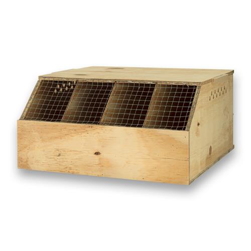 Export 4-vaks transportkooi middelgrote vogels