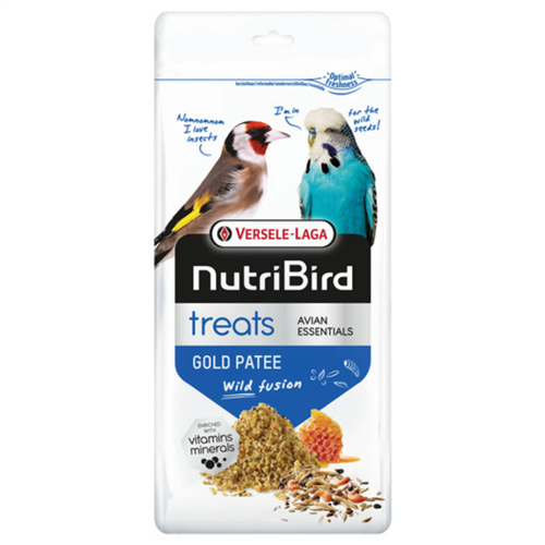 NutriBird Treats Gold Patee Wild Fusion 250g