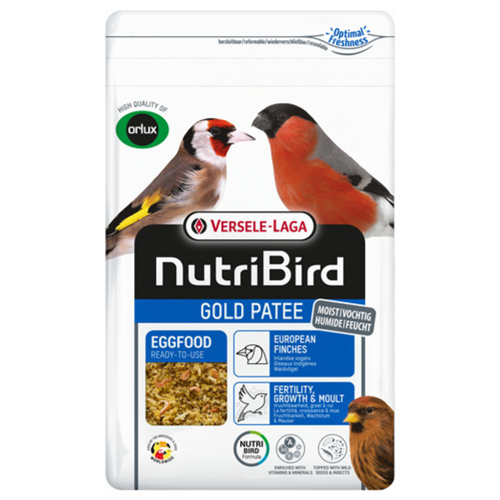 NutriBird Gold Patee Inlandse Vogels 1kg