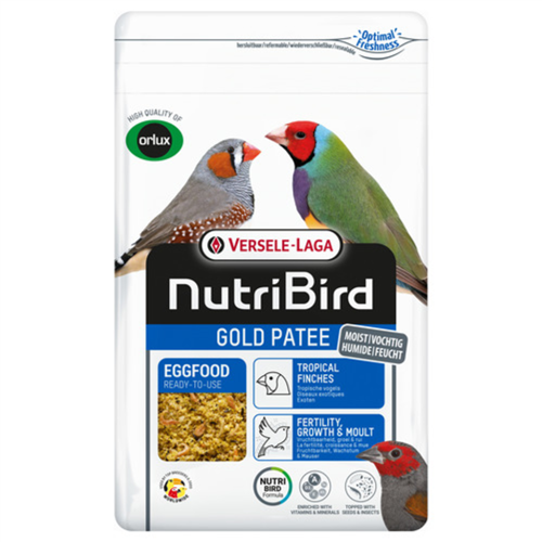NutriBird Gold Patee Tropische Vogels 1kg
