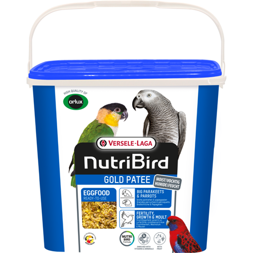 NutriBird Gold Patee Grote Parkieten & Papegaaien 5kg