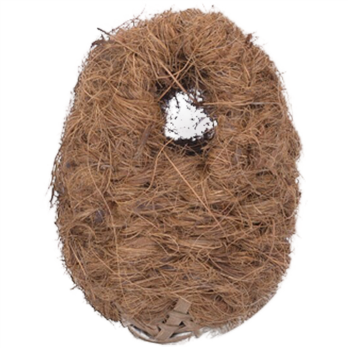 Nest kokos-bamboe voor exotische vogels Ø cm 10x9xh11