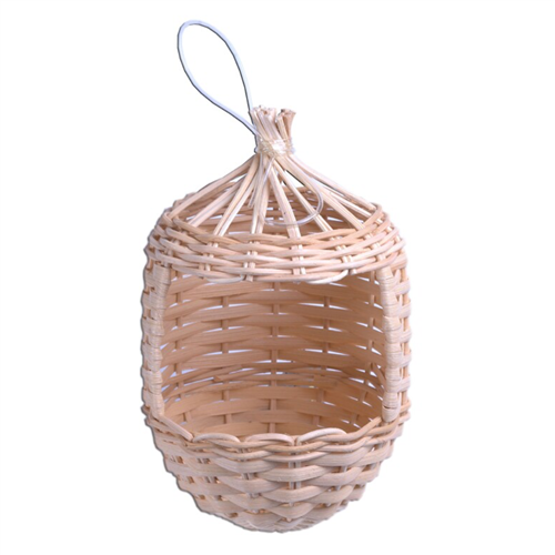 Nest riet peervormig reusachtig 13xh20cm