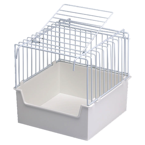 Badhuis tralies met deur (B006)