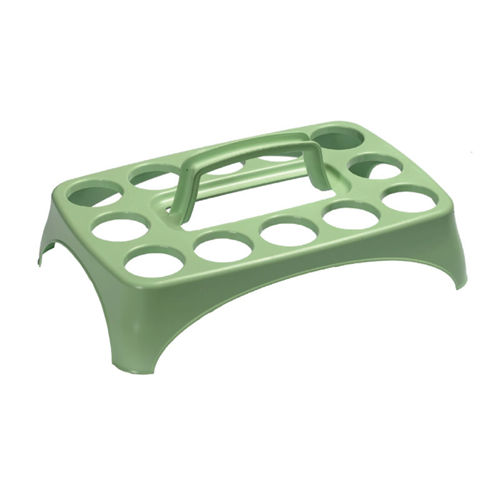 Plastic houder voor 12 fonteinen groen (I117)