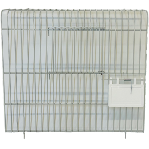 Universeelkooi front - 1 dr 1 klep - RAL 7035 lichtgrijs (NL